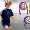 JA-RU Nylon Braided Jump Rope for Kids 7 Ft. (Ropes Assorted) Skipping Rope w/Handle. Exercise Equipment & Outside Activities for Kids. Bulk Gymnastics Party Favors. 758