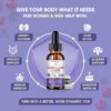 Kidney Cleanse Detox & Repair Drops - 500 mg Cranberry 20:1 Extract & 2,50 mg Chanca Piedra for Urinary Tract & Kidney - 27-in-1 Vegan Kidney Support Supplement - Vegan Non-GMO