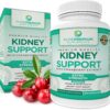 PurePremium Supplements - Kidney Support with Cranberry Extract & Astragalus - Kidney Health Supplement for Urinary Tract, Bladder, Cleanse, Detox & Repair - 60 Cranberry Pills Women and Men