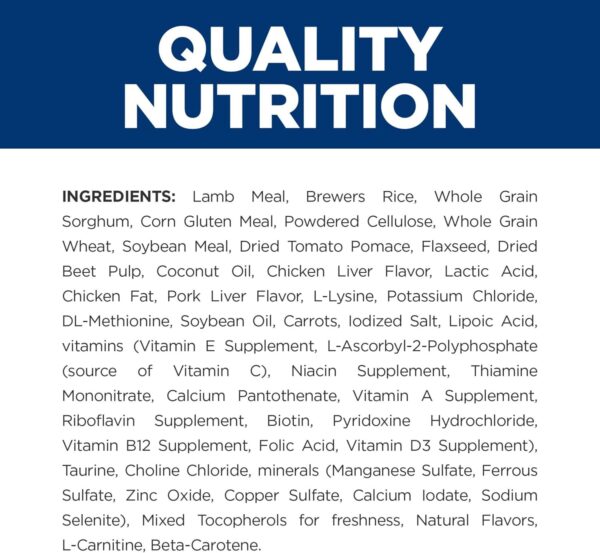 Hill's Prescription Diet Metabolic Weight Management Lamb Meal & Rice Formula Dry Dog Food, Veterinary Diet, 6 lb. Bag