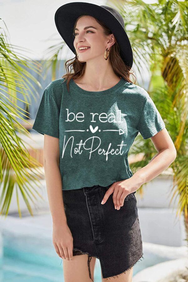 Calvin Fun Fact l Don't Care Letter Print T-Shirt for Women Funny Sayings Graphic Tees