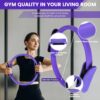 pilates ring circle set 13 pcs pilates equipment accessories for home workouts includes 9.8” pilates ball 12” magic circle yoga ring and resistance bands for women pilates ring and ball set gift