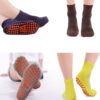 SkiBeaut 10 Pairs Anti Skid Women Socks Non Slip Yoga Grips Socks Gripper Pilates Ballet Barre Slipper Sticky Socks