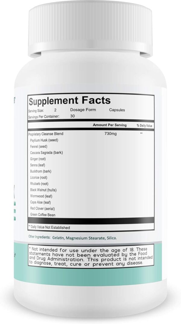 Sebi Detox Cleanse - Advanced Detoxification Support - Detox The Entire Body Starting with The Gut - Help Remove Toxins - Inspired by dr sebi Products - Natural Detox Cleanse - Keto Detox