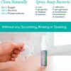 Smilesaver Retainer Cleaner Spray – Invisalign, Mouth Guard, and Denture Cleaner – Quick Oral Care for Aligner & Retainer Hygiene – Natural, Portable & Minty Fresh Oral Care Products (1oz) (Pack of 2)