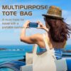 Yoga Bag with Yoga Mat Carrier, Pilates Tote Bag and Yoga Block for Women, Canvas Shoulder Bag with Pocket for Gym, Office, Travel, Beach, Workout, Sports, Fits All Your Stuff Yoga Mat Holder