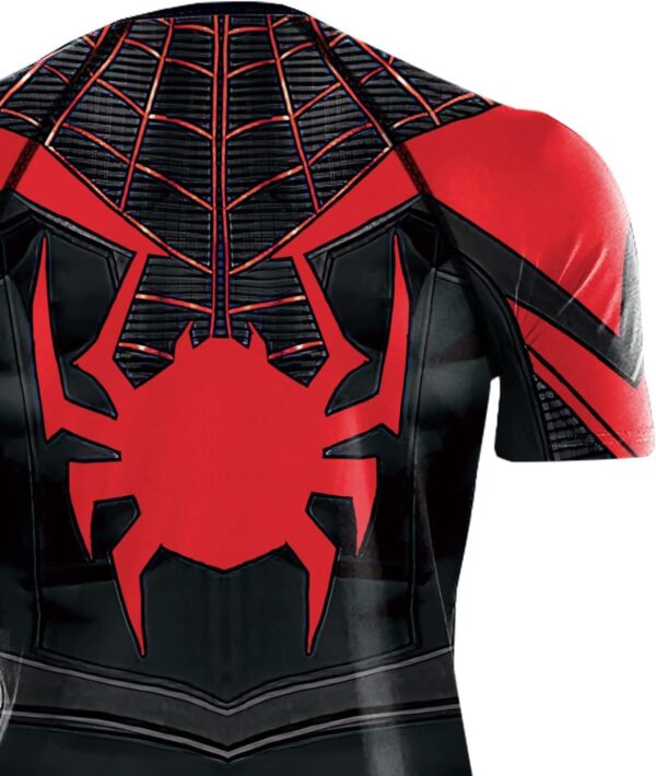 Men's Compression Shirt, Soft Short Sleeve 3D Print Fitness Sports Shirt Gym T-Shirt