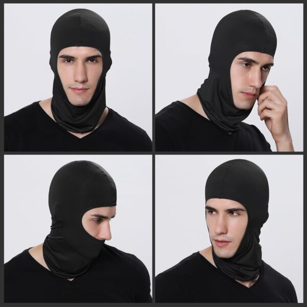 Pukavt 1-3 Pack Balaclava Face Mask, Ski Mask for Men Women, UV Protection Windproof Scarf for Motorcycle Snowboard Cycling