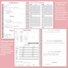 Weekly Meal Planner - A5 Weekly & Daily Meal Prep Journal with Shopping and Grocery Lists for Menu Planning, 93 Sheets/186 Pages Healthy Diet & Weight Loss Tracking, Undated, 52 Weeks, Lasts 1 Year,