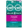Tom's of Maine Fluoride-Free Antiplaque & Whitening Natural Toothpaste, Peppermint, 5.5 oz. (Pack of 2)