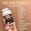 Dr. Berg All-in-One Vitamins for Hair, Skin, & Nails - Advanced Formula with Biotin, Saw Palmetto, DHT Blocker, & Trace Minerals - 90 Veg Capsules