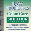 Garden of Life RAW Probiotics Colon Care Shelf Stable - 50 Billion CFU Guaranteed Through Expiration - Once Daily - Certified Non-GMO & Gluten Free - No Refrigeration, 30 Vegetarian Capsules