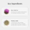 JSHealth Vitamins Detox and Debloat Liver Health Formula | Liver Detox Pills | Debloating Formula with Milk Thistle, Turmeric, Fennel | Liver Cleanse Supplement (60 Tablets)