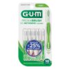 GUM Proxabrush Go-Betweens - Tight - Interdental Brushes - Soft Bristled Dental Picks for Plaque Removal Health - Safe for Braces & Dental Devices, 10ct (6pk)