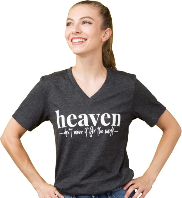 Corinthian's Corner | V-Neck Christian Clothing | Graphic Print Jesus Shirts