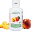 Go Healthy Liquid Multivitamin for Women, Men, Teens, 50 Plus – Vegan Vitamin & Mineral Supplement, Adult Energy & Immune Support, Easy-to-Absorb, Delicious Fruit Flavor – 32 Servings