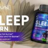 Night Time Fat Burner - Sleep Burn Fast Weight Loss, Appetite Suppressant, Metabolism Booster and Sleep Support - Carb Blocker and Belly Fat Reducer - Green Coffee Bean, Ashwagandha - 60 Capsules