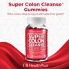 Health Plus Super Colon Cleanse, 12 oz Powder, 68 Servings - Natural Detox, Digestive Constipation Relief, Gentle Gut Cleanse with Psyllium Husk & Senna Leaf