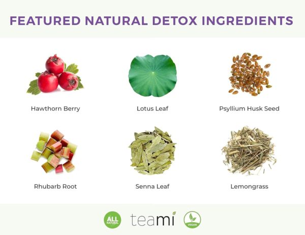 Teami® Colon Detox Tea | All Natural Cleanse tea for Men & Women | 30 Day Supply, 15 Tea Bags (Lemon)