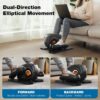 OLIXIS Under-Desk Elliptical Machine–Compact & Quiet Mini Pedal Exerciser with Adjustable Speed, LED Display, Portable Fitness Solution for Home or Office Workouts