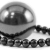 Karelian Heritage Regular Shungite Bracelet and Sphere Set for Crystal Root Chakra Balancing Reiki | Raw Stone Bracelet and Sphere Set | Relaxation Gift Set for Meditation S009