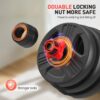 Adjustable Dumbbells Set, 20/30/40/55/60/70/80/90lbs Free Weight Set with Connector, 2 or 3 in 1 Dumbbells Set Used as Barbell, Kettlebells, Fitness Exercises for Home Gym Suitable Men/Women
