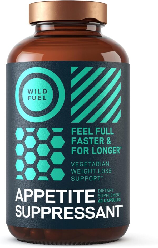 Appetite Suppressant for Weight Loss, Hunger Suppressant - Diet Pills That Work Fast for Women and Men - Garcinia Cambogia, Glucomannan, White Kidney Bean Carb Blocker and Fat Burner - 60 Veggie Caps