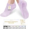 7 Pairs Pilates Socks with Grips for Women- Grip Socks Yoga Socks for Yoga,Pilates, Ballet & Barre,Non Slip,Ideal gifts