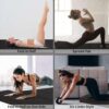 Foldable Yoga Mat - 6mm & 8mm Thick, Large, Lightweight, and Easy to Store - Anti-Slip Folding Exercise Mat for Yoga, Pilates, Home Workouts, and Floor Exercises