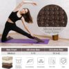 YSense Thin Pilates Grip Socks for Women Non Slip, Yoga Barre Socks Grippy Socks for Pilates, Dance, Ballet, Barre, Hospital