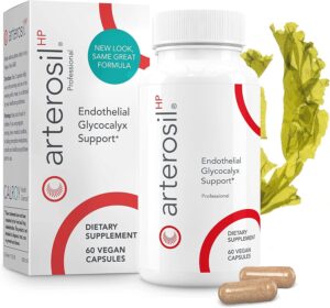 Arterosil HP Professional - Endothelial Glycocalyx Support - Heart Health Support - Artery Health Support - Circulation Support – MonitumRS® Rhamnan Sulfate - Monostroma Nitidum