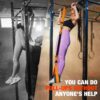 Pull Up Assistance Bands, Heavy Duty Resistance Band for Pull Up Bar, Adjustable Weight/Size with Fabric Feet/Knee Rest, Bands for Pull Up Assist for Strength Training, Patented Pull Up Assist Band