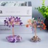 Handcrafted Amethyst Crystal Tree for Positive Energy, Elegant Home Decor,Natural Healing Gemstone Bonsai Tree, Perfect for Meditation, Reiki, and Feng Shui Ideal Gift for Birthdays, Anniversaries