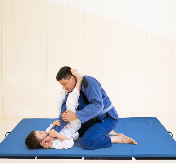 BalanceFrom Folding Gymnastics Mat, Home Gym Floor Tumbling Equipment, 4' x 10' x 2"