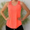 Aeuui Womens Workout Tops Sleeveless Racerback Tank Tops Mesh Yoga Athletic Running Shirts Gym Clothes for Women
