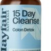 30 Day Supply,15 Day Cleanse Colon Detox, 60 Capsules (30 Servings), Natural Laxative for Constipation and Digestive Health Supplement, Dietary Supplement