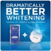 Crest 3D Whitestrips with Light, Whitestrips 3D White, Teeth Whitening Strip Kit, 20 Strips (10 Count Pack), Crest Teeth Whitening Strips, Teeth Whitening Kit