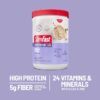 SlimFast Advanced Nutrition High Protein Meal Replacement Smoothie Mix, Vanilla Cream, Weight Loss Powder, 20g of Protein, 12 Servings (Pack of 2) (Packaging May Vary)