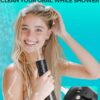 Water Dental Flosser Teeth Pick: Portable Cordless Water Dental Piks 300ML Rechargeable Picks Pik IPX7 Waterproof Oral Irrigator Travel Flossers Teeth Cleaning Gum Care Deep Flossing for Home Shower