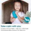 Zenimal Kids Meditation Audio Player - Patented Screen-Free Mindfulness Device with 9 Audio Meditations and 60 Minutes of Soothing Sounds and Music, Teal