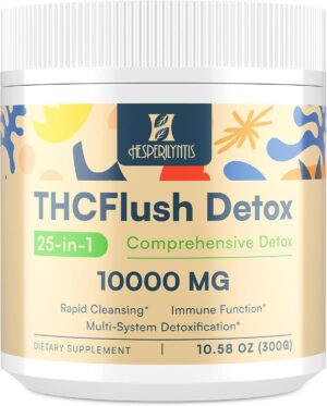 10,000 MG Detox Powder Supplement, Fast-Acting Detox and Liver Cleanser, Full Body Detox, Multi-System Cleanse Detox & Repair for Liver, Kidney, Digestion & Immune, 30 Servings