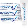 Sensodyne Extra Whitening Sensitive Teeth and Cavity Prevention Whitening Toothpaste, Amazon Exclusive, Cool Mint -4 Ounces (Pack of 3)
