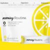 ROUTINE Morning Daily Hydration | Electrolyte Powder Packets with Apple Cider Vinegar, Lemon and Sea Salt | Hydrate Powder, Electrolyte Drink Mix | Keto & Paleo Electrolytes Hydration Powder - 30 ct