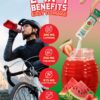 Hydration + Energy Sugar-Free Powder Packets |Electrolyte Agua Fresca Drink Mix, Caffeine & Theanine |Hibiscus, Horchata, Strawberry Watermelon |15 Single Serve Sticks |Low Calorie