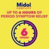 Midol Complete Menstrual Pain Relief Caplets, 40 Count - Provides Cramp, Headache, and Bloating Relief