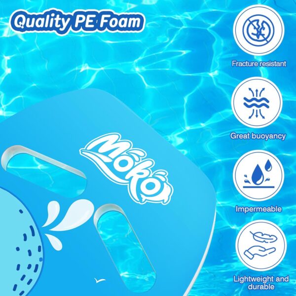 MoKo Swim Kickboard, Cartoon Swimming Training Kick Board Pool Exercise Equipment Promote Natural Swimming Position Water Fun Tool for Kids