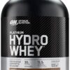 Optimum Nutrition Platinum Hydrowhey Protein Powder, 100% Hydrolyzed Whey Protein Isolate Powder, Flavor: Turbo Chocolate, 40 Servings, 3.61 Pounds (Packaging May Vary)