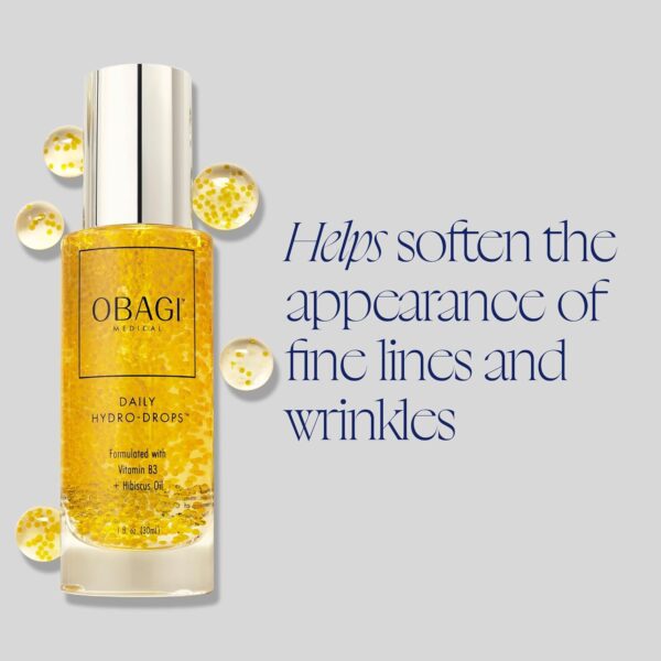 Obagi Daily Hydro-Drops Facial Serum – Hydrates & Helps Soften the Appearance of Fine Lines & Wrinkles