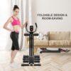 71JYwoBkKcL._AC_SL1500_.jpg KESHWELL Ab Machine,Abs Workout Equipment for Home Gym,Whole Body Workout Waist Trainer for Women,Adjustable Abdominal Cruncher,Foldable Core Abs Exercise Machine with Resistance Bands&LCD Display