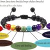 Meditation Accessories, Zen Spiritual Decor, 7 Chakra Crystal Tree Healing Stones and Yoga Statues, for Living Room, Office, Shelves, Mantle Decor, Birthday Gifts for Women